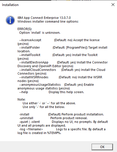 installer